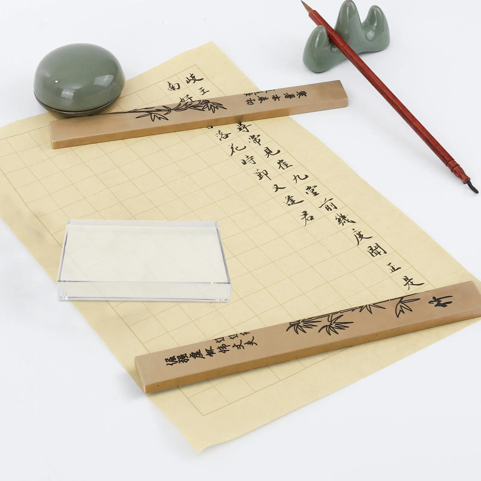 clear-crystal-paperweight-transparent-glass-block-desk-ornament-office-home-decor-letterweight-for-calligraphy-study