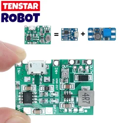 Lithium Li-ion 18650 3.7V 4.2V Battery Charger Board DC-DC Step Up Boost Module Integrated Circuits