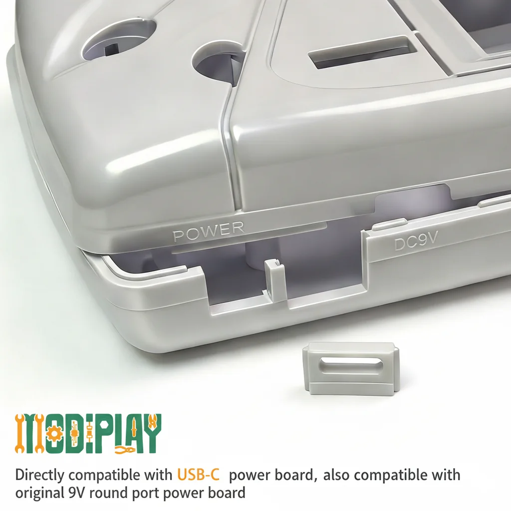 غلاف خارجي فاخر لجهاز الألعاب - مراجعة Replacement Buttons Dpad Shell Mod وسعره