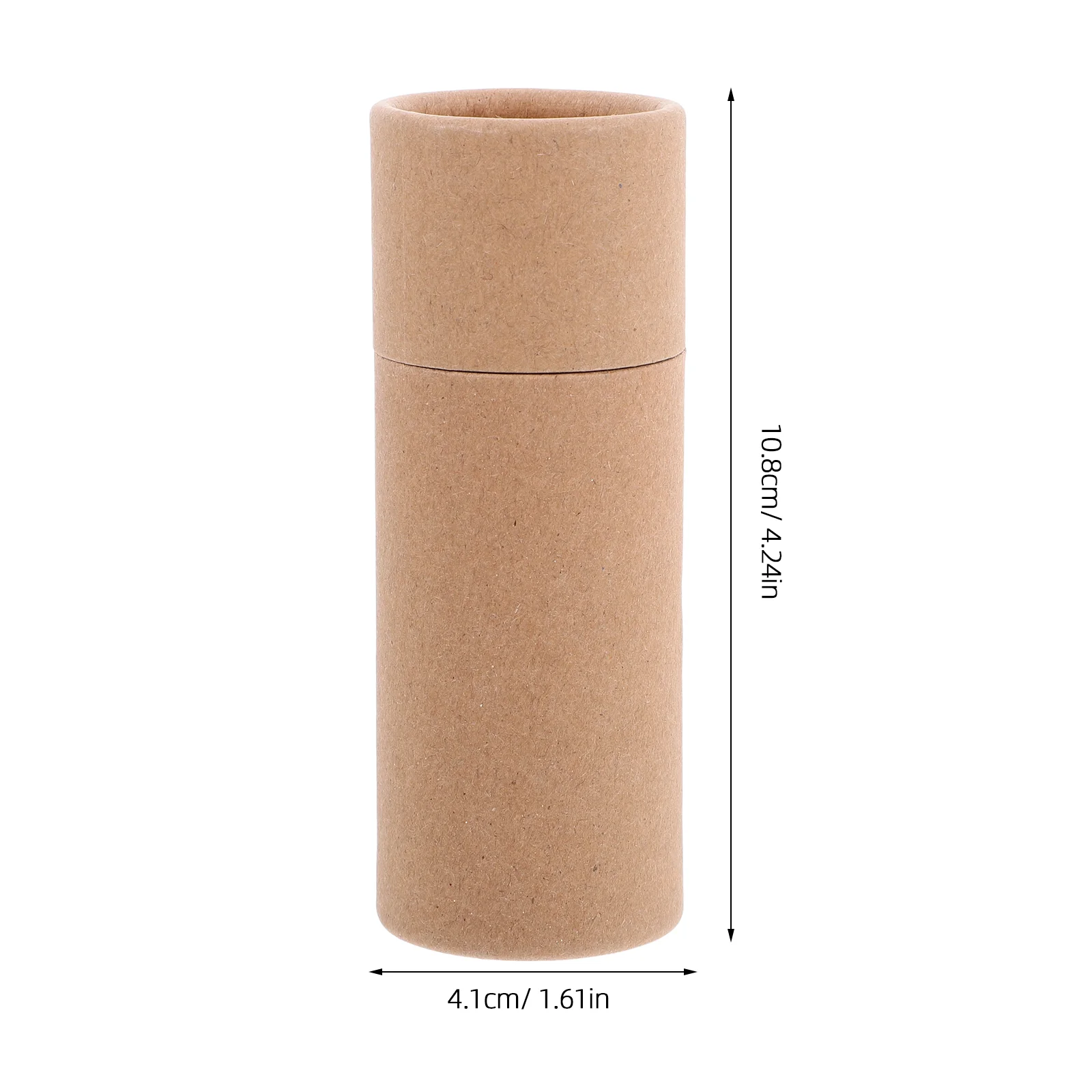 10 Pcs Gift Paper Tube Tubes Incense Stick Containers for Brown Tea Packaging Cardboard