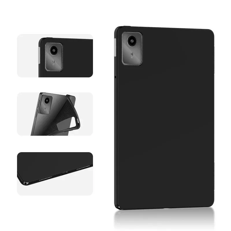 Silicone Case For Lenovo Tab M11 TB-330FU TB-331FC 11-inch Flexible Bumper Black TPU Back Cover For Xiaoxin Pad 11 2024