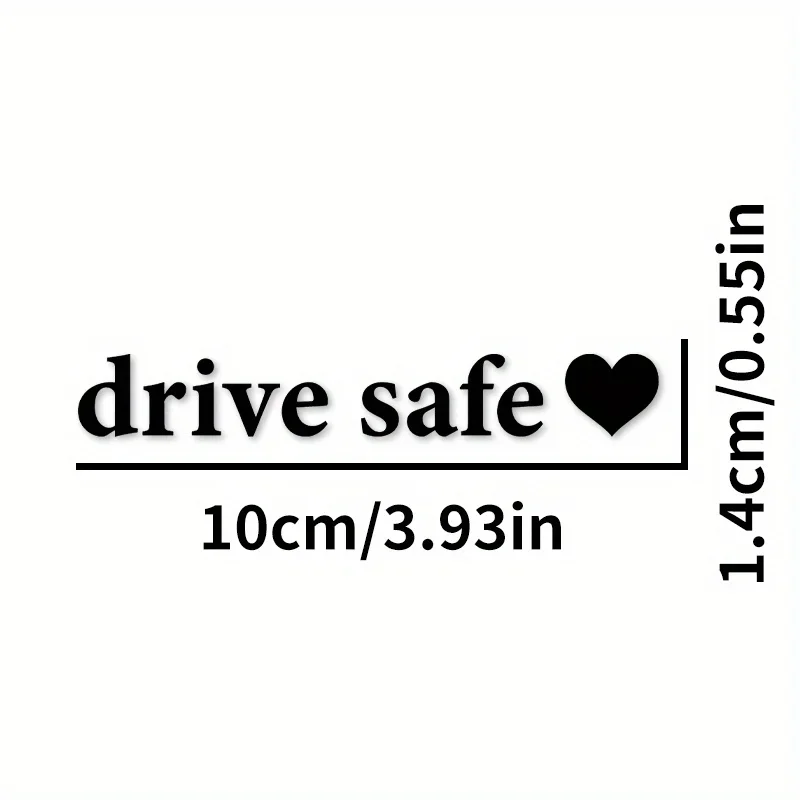 Safe Driving Mirror Vinyl Sticker Waterproof Motorcycle Decal for Body Triangle Window Fairing Scratch Cover Decor