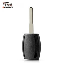 Dandkey 1PCS Transponder No Chip Key For Ford Fiesta Mondeo Focus C-Max S-Max Galaxy Kuga HU101 Blade Remote Blank Case Cover