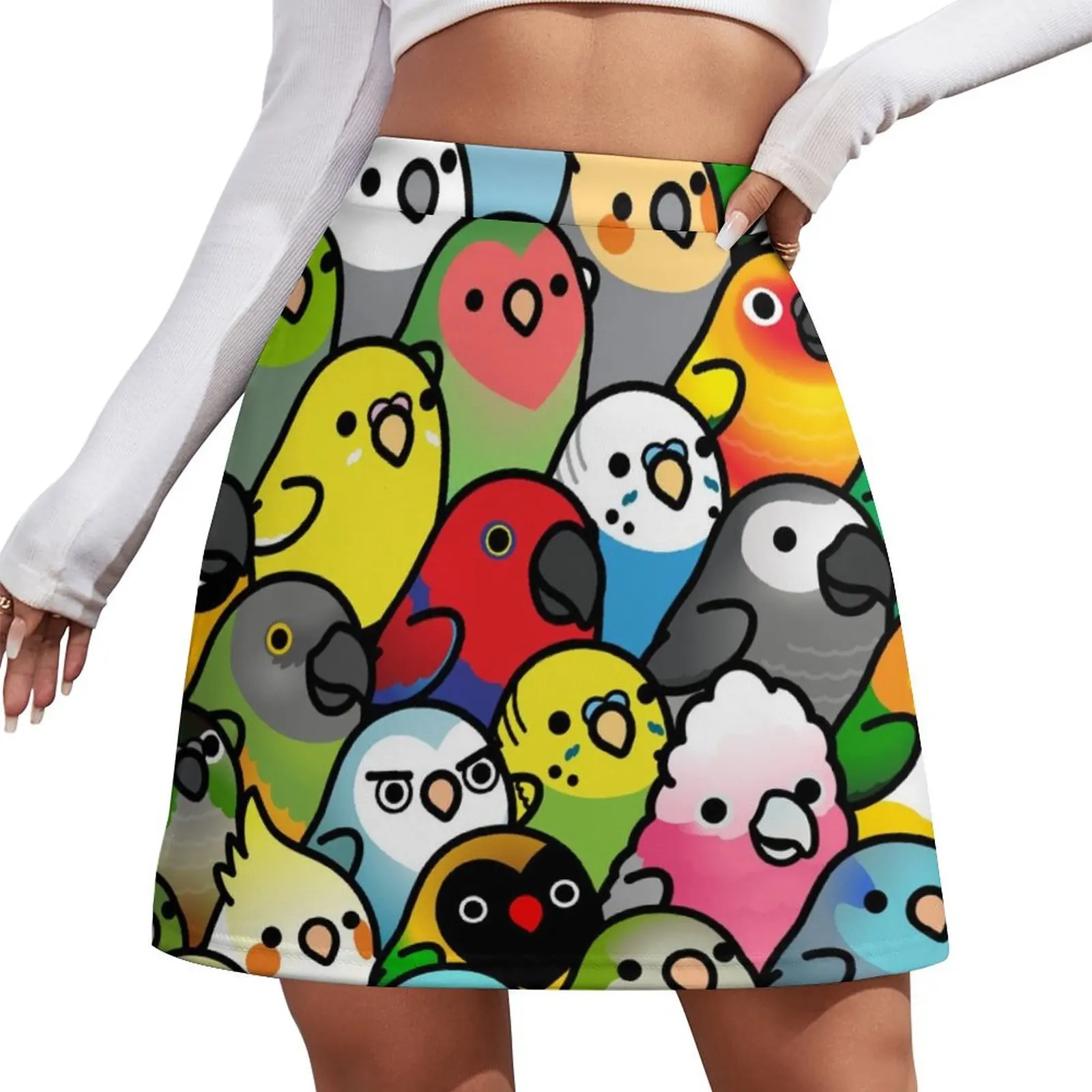 

Everybirdy Pattern 2023 Mini Skirt skirts korean summer clothes Womens dresses