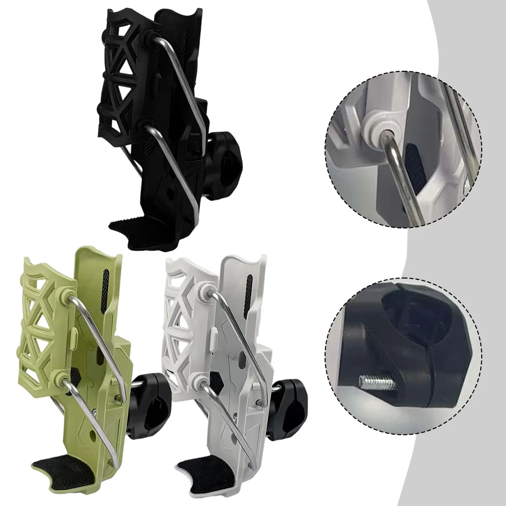 

1 шт. велосипедный адаптивный держатель для стакана с водой 165x85 мм нейлоновый бампер с автоматическим зажимом кронштейн для бутылки для 22-25 мм бар аксессуары для велосипеда