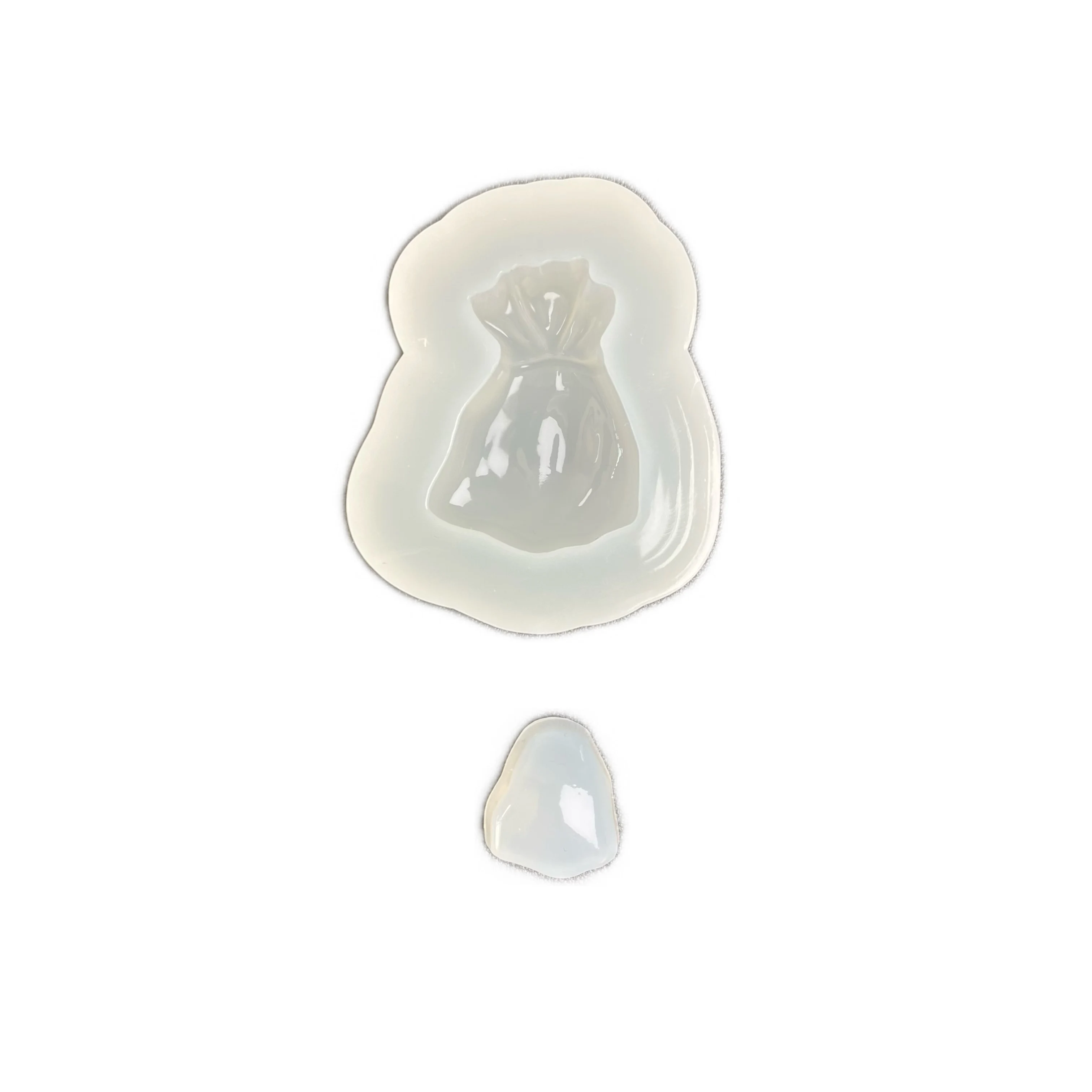 Plastic Bag Quicksand Resin Casting Mold Silicone Mold Accessories Resin Liquid Mold Resin Keychain Silicone Mold Resin Mold