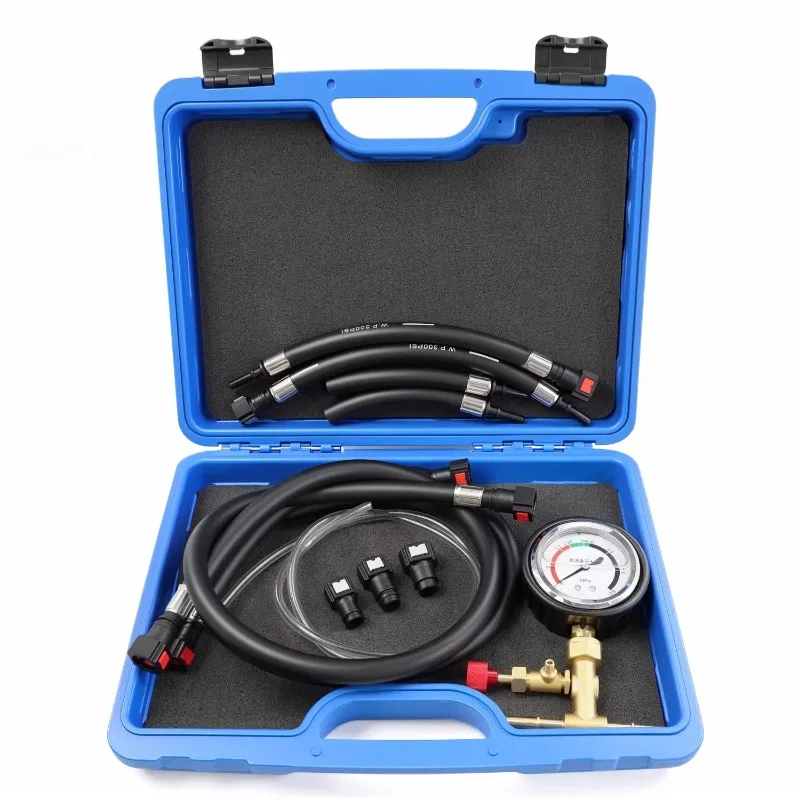 

Suitable for Motorcycle Fuel Pressure Gauge, EFI Car Pump Stress Testing Instrument, Oil Circuit Fault Maintenance Tool