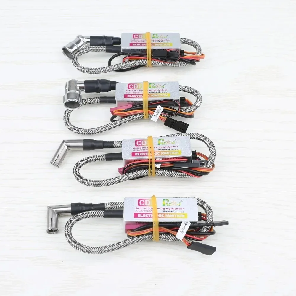 RCEXL MINI Small  Aluminum Box Shell Automatic Angle Igniter CDI HV High Voltage Version Suitable for DLE, NGH,RCGF ETC