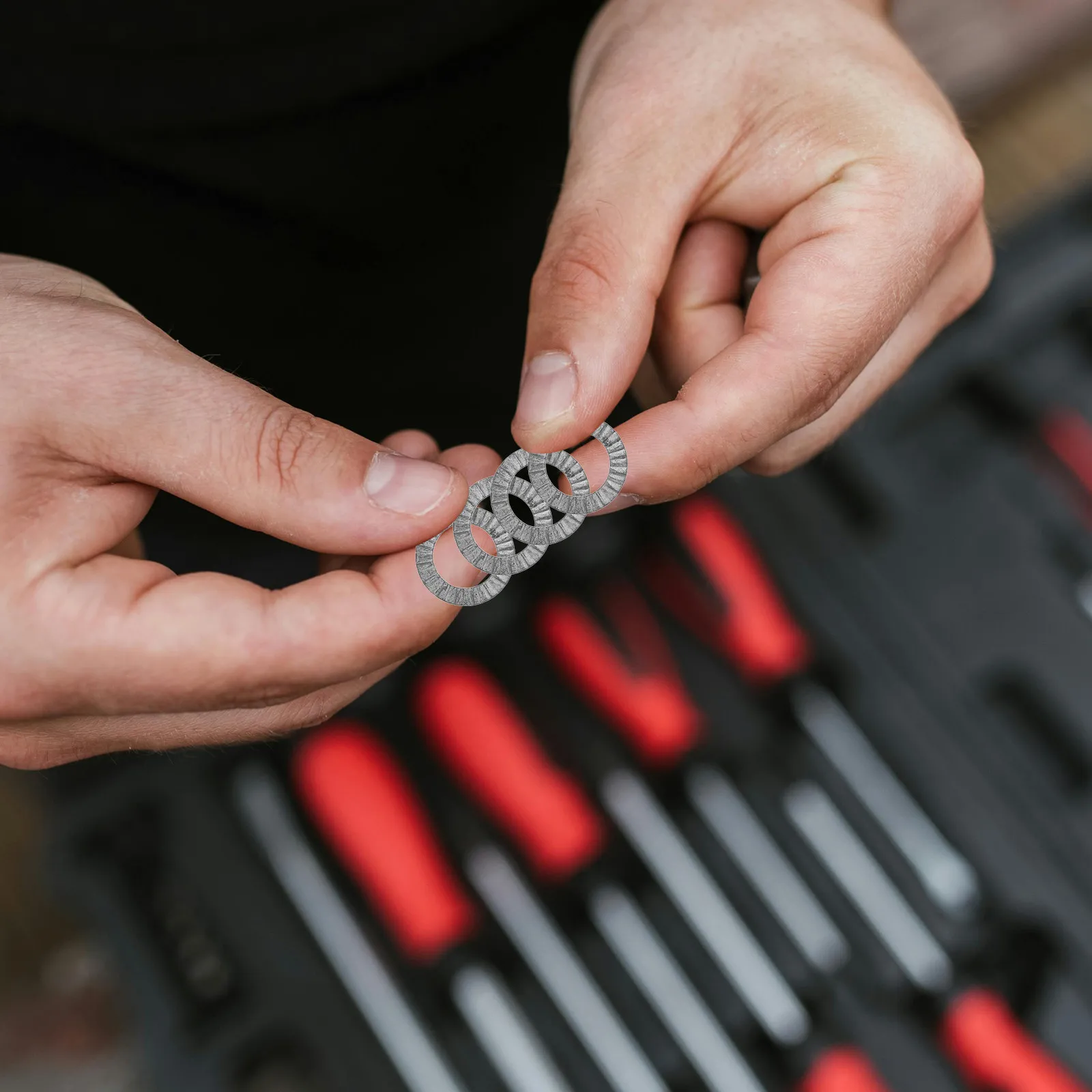Locking Washers Heavy Duty Bolt Fasteners for Construction Bicycle Repair and Engineering Projects