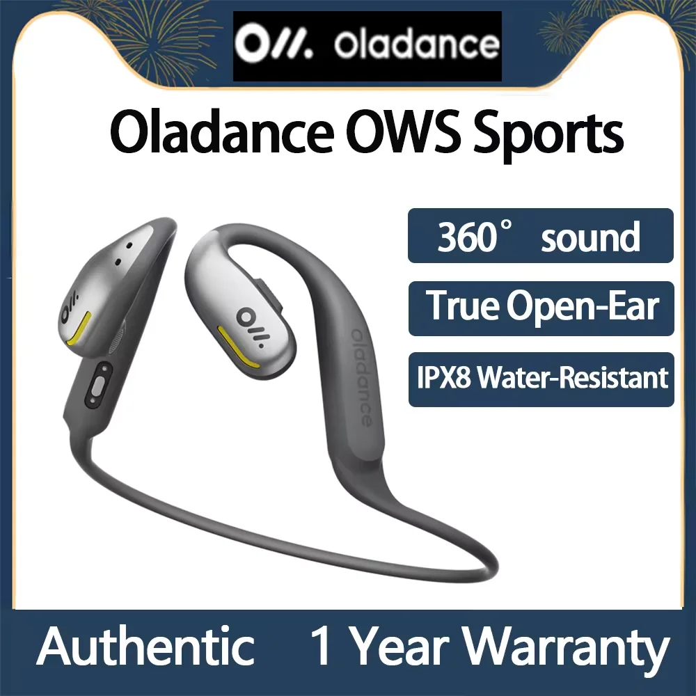 Oladance OWS Sports Open Ear Headphone Open Ear Wireless Bluetooth True Sport Earphone Noise Reduction Wearable Stereo Earbud