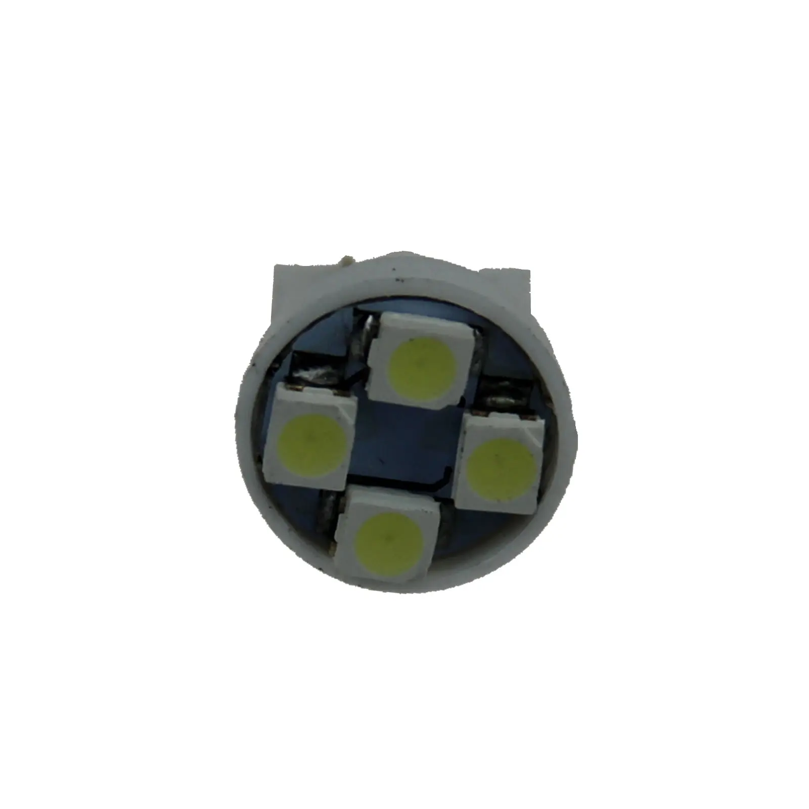 1x White Auto T10 W5W Interior (Map/Dome) Light 4 Emitters 3528 SMD LED 657 1250 1251 A020