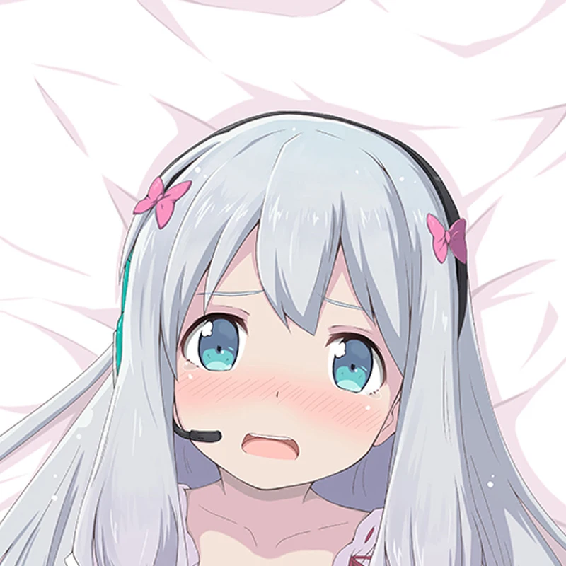 

Dakimakura Anime Pillow Case Sagiri Izumi Double-sided Print Of Life-size Body Pillowcase Gifts