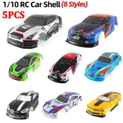 1/10 RC carcasa de coche cuerpo pintado 195/190mm de ancho cubierta de PVC para 1:10 RC carrocería de carreras Drift Touring Hsp Yokomo Hpi ZD TAMIYA