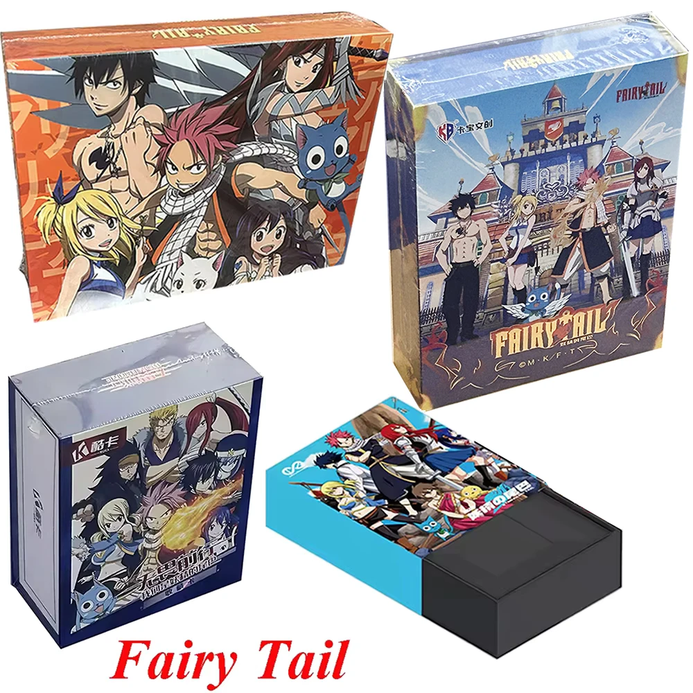 New Fairy Tail Card Anime Figures Natsu Erza Scarlet Flash SSP SP Rare Collection Card Children Doujin Toys And Hobbies Gift