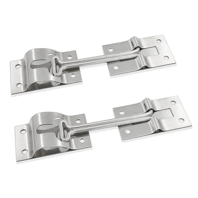 2Pcs T-Style Door Holder Entry Door Cargo Trailer For RV Trailer Camper Exterior Door Hold Hook