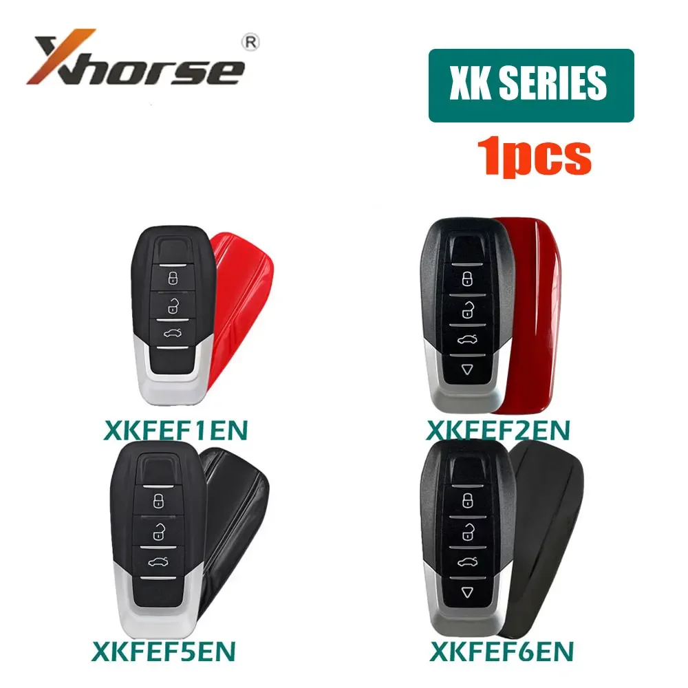 1PCS Xhorse XKFEF1EN Universal VVDI Wire Remote Key XKFEF2EN XKFEF5EN XKFEF6EN for VVDI2 VVDI MINI Key Tool MAX Car Remote Key