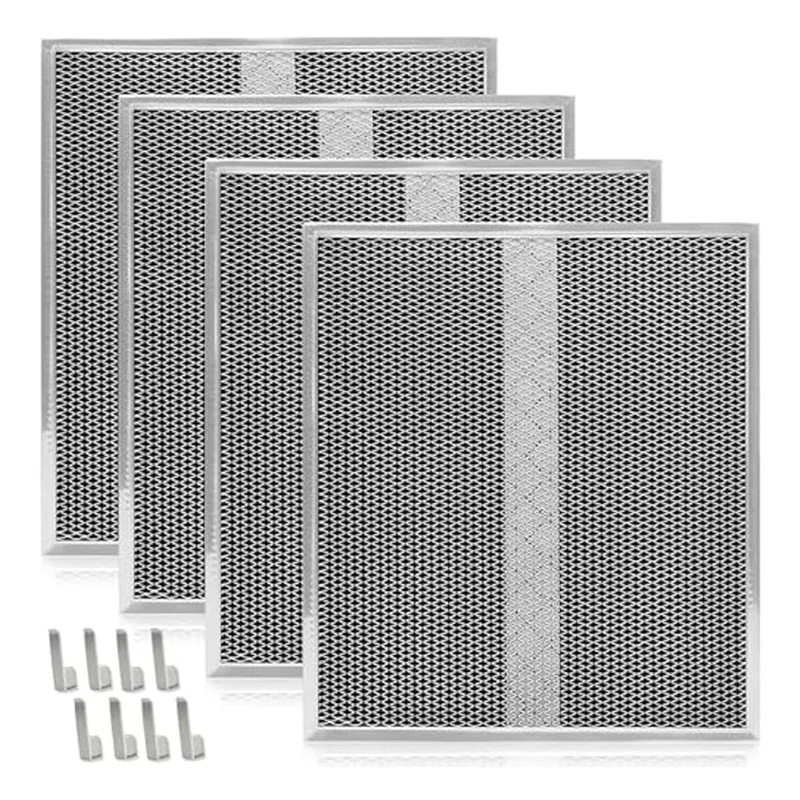 

4Pack HPF36 Range Hood Non-Ducted Charcoal Filter For Broan Range Hood Filter S97020466 Type XC With Clips Durable