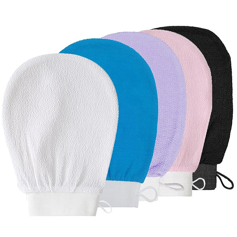 

[SUCC]Moroccan Shower Exfoliating Glove Hammam Bath Body Cleaning Scrub Massage Mitt Kessa Peeling Towel Glove