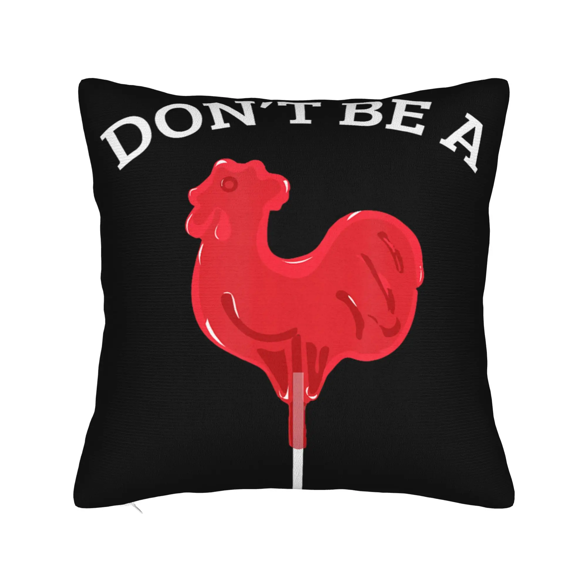 Don't Be A Sucker Funny Chicken Meme Pillow Covers Merch Printed Cushion Cover Decorative  Pillow Case Cover Home Multi Size