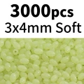 3x4mm 3000 piezas blancas