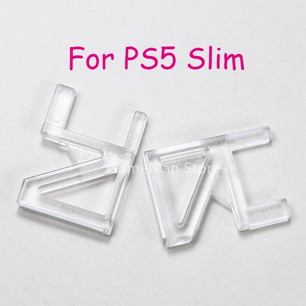 

10pairs Horizontal Holder Stand For PS5 Slim Console Host Desktop Placement R Bracket For Playstation 5 Slim