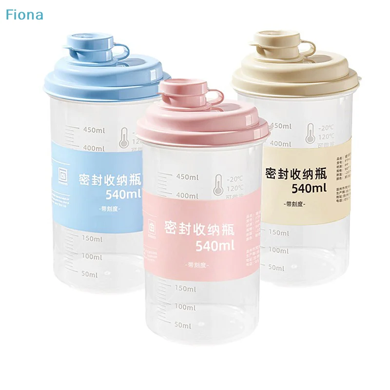 ✔Milk Tea, Soy Milk, Juice & Oatmeal Storage Jar With Measurement Markings, Food-grade, High-temperature Resistant