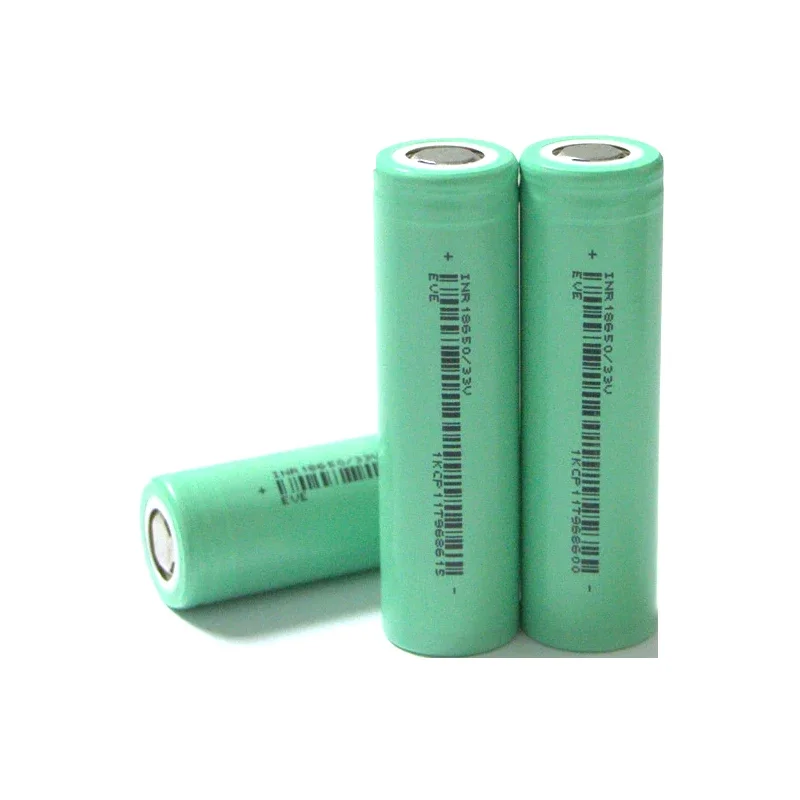 Original EVE 33V INR 18650 3000mah 3.6V 250WH Battery Rechargeable Cylindrical Lithium Ion Battery For Power Tool Lawn Mower