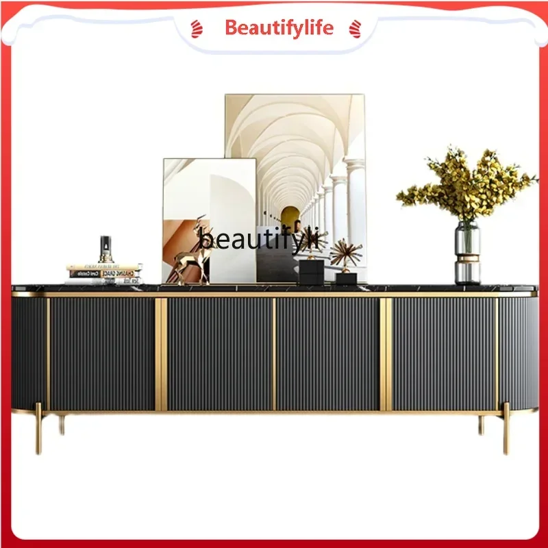 

K185 K185 American Coffee Table Combination Modern Minimalist Living Room Film and Television Cabinet Small Apartment TV Floor C