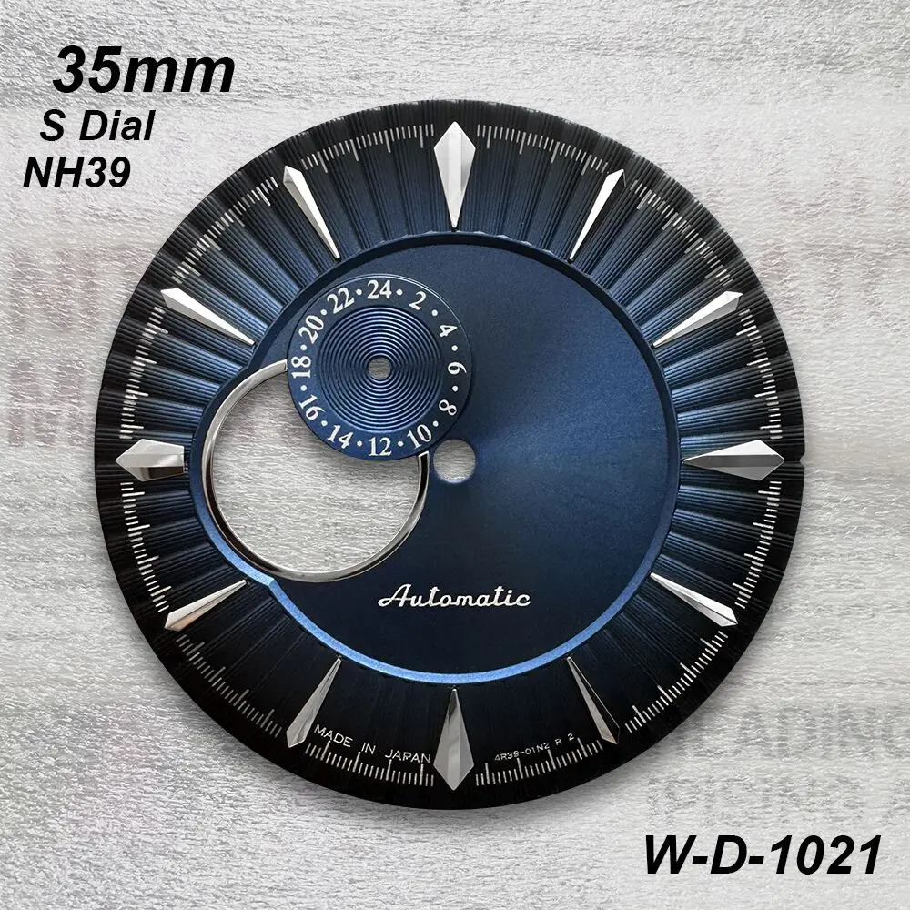 28.5/24.5/29/29.5/32.5 مللي متر S/GS شعار روما الطلب صالح NH35/NH05/NH36/VK63 حركة السيدات ساعة أشعة الشمس تعديل الملحقات