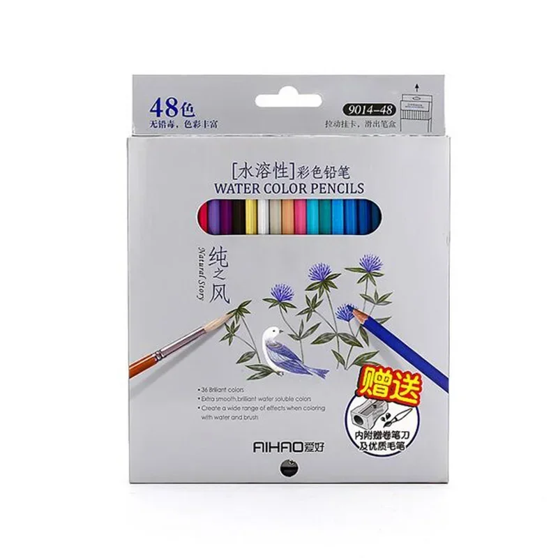 Natura story matite di colore per il disegno 12/18 diversi colores matita set Pastello di Cancelleria Per Ufficio scuola forniture lapices