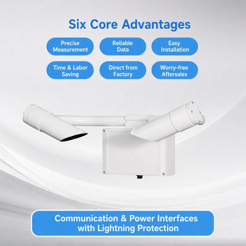 Automatic Intelligent Road Meteorological Visibility MOR Range Traffic Weather Phenomenon Monitoring Detection Visibility Sensor