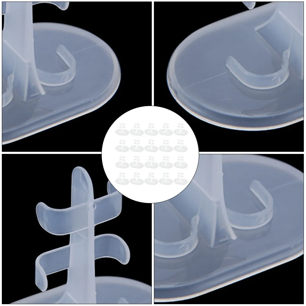 

20Pcs Premium Material Holder Stand Accessories for Action Figures and Creative Display Stand Base Dolly Accessories