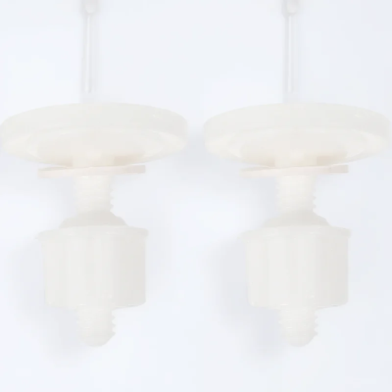 

2pcs Plastic Seat Hinge Bolt Screw Nut Set 27X27Mm Easy Install Durable Replacement Hardware Bolts Seat Accessories Fasteners