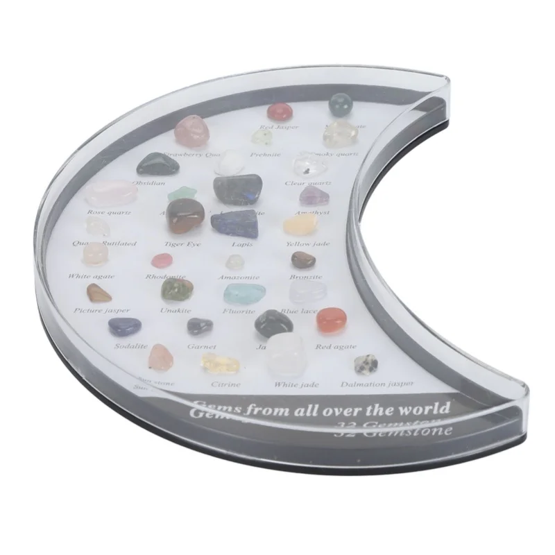 Rock Stone Colletction Kit For Kids Exquisite Science Classroom Rocks And Minerals Collection Minerals Educational Science Kit-image