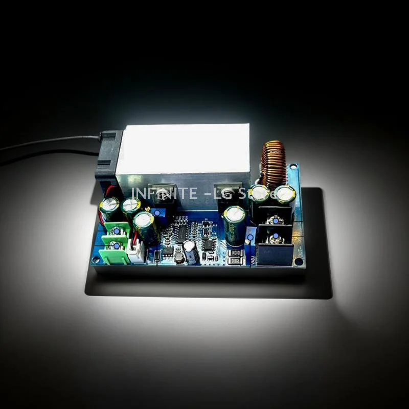 

Регулируемый модуль питания от 600 Вт, 12–75 В до 2,5–60 В с функцией понижающего напряжения.