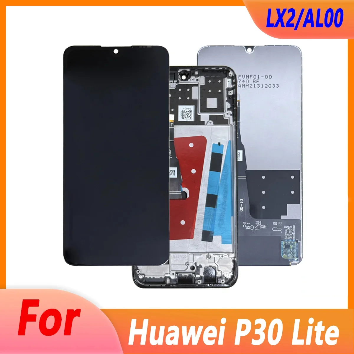 Pantalla LCD de 6,15 pulgadas para Huawei P30 Lite, conjunto de digitalizador de pantalla táctil para P30 lite LX2/AL00, piezas de repuesto para pantalla