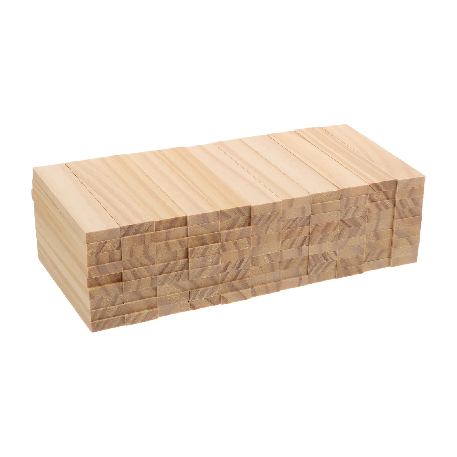 100Pieces Archimedes Wooden Natural Color Stacking Set for Early Learning Balance Shape Recognition Preschool Blocks Toys