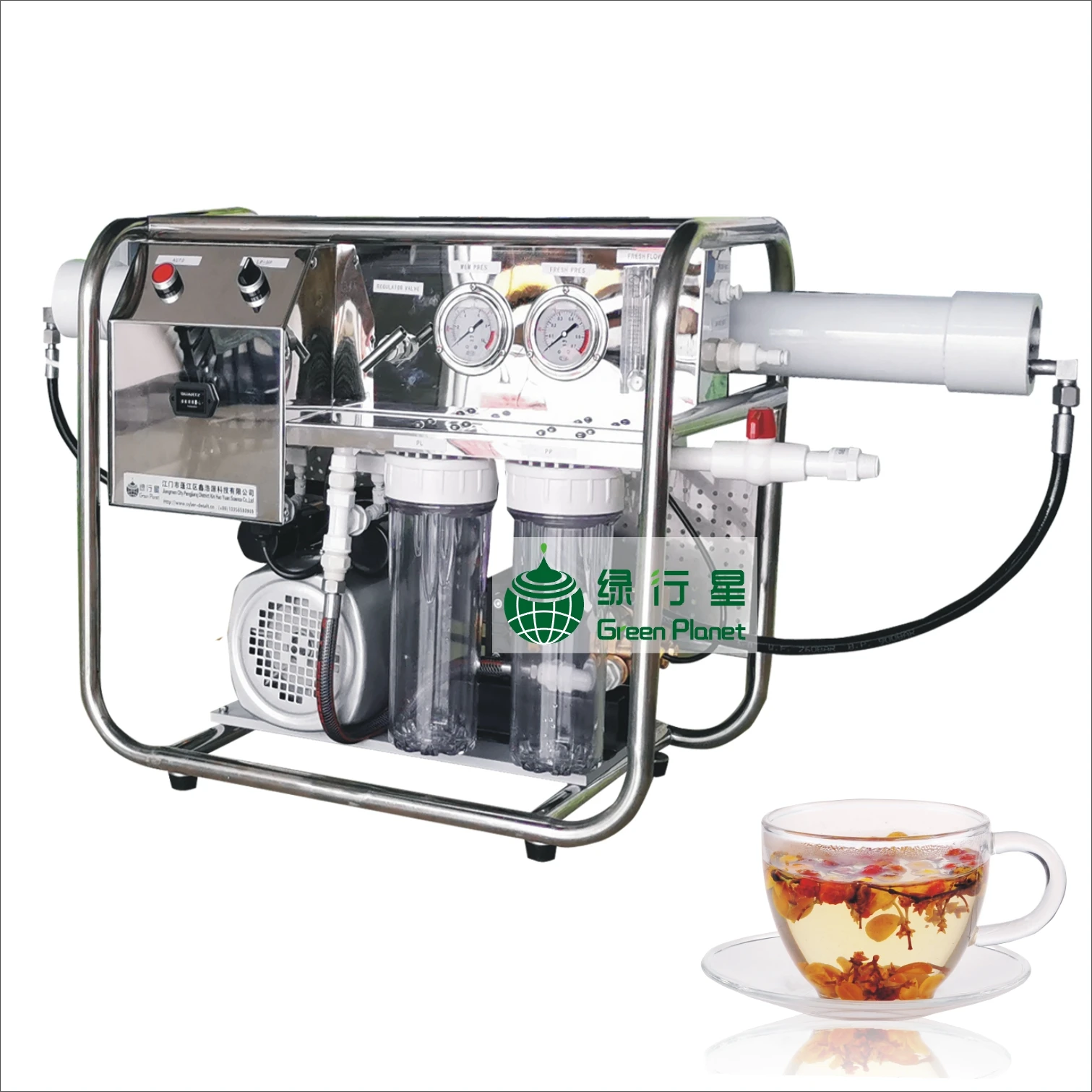 VR500L DC12V/24V Small portable desalination equipment seawater water maker for coastal hotel desalination unit