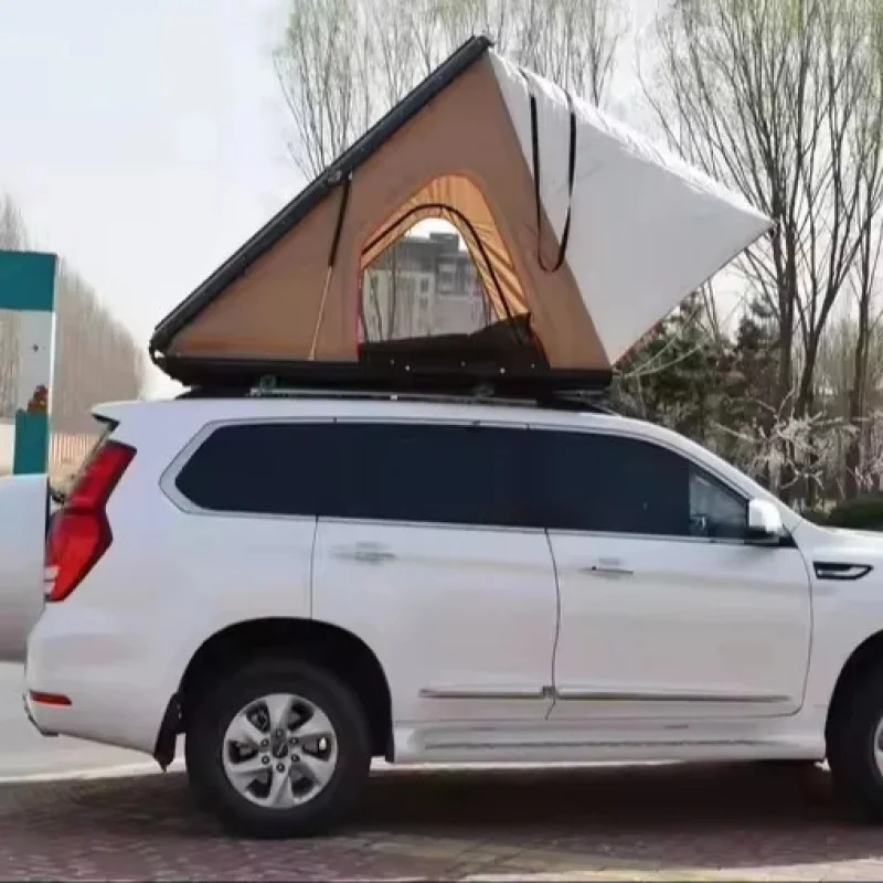 

Алюминиевая квадратная жесткая палатка на крышу автомобиля, водонепроницаемая, складная, для активного отдыха, из Китая