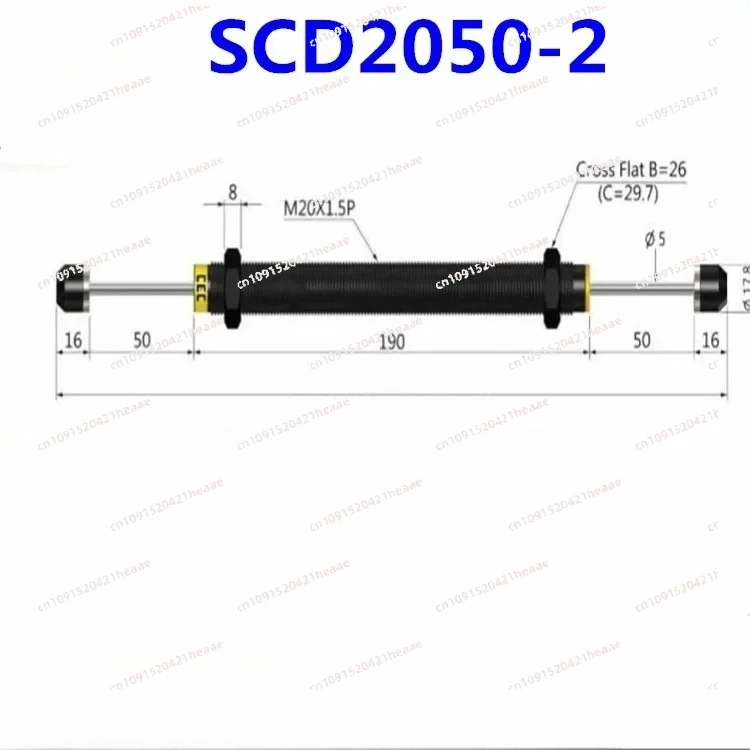 

Suitable for NEW Manipulator Hydraulic Buffer 2030/2035/2050-1/-2/-3/-W/ACD Double Head Buffer