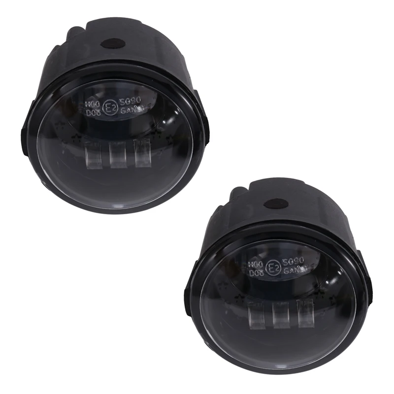 

1Pair Car H11 LED Bulb Front Bumper Fog Lights Assembly Driving Lamp Foglight For Nissan Qashqai X-TRAIL Tiida Juke