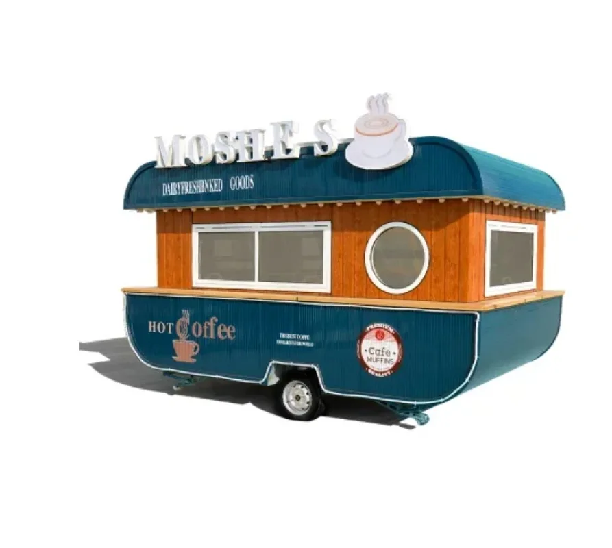 

Mobile Business Small Electric Scooter Fast Food Cart Trailer Truck Trucks with Full Kitchen for Usa