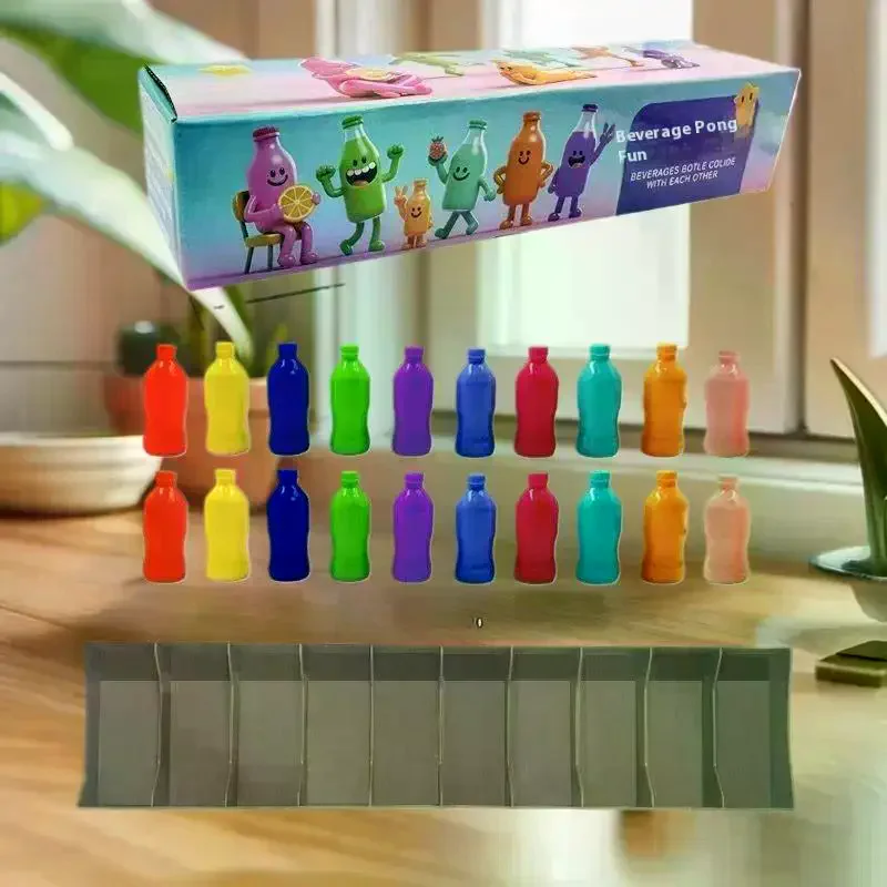 Logical Thinking Toy Set: Kids' Color Classification and Matching Drink to Drink Cups