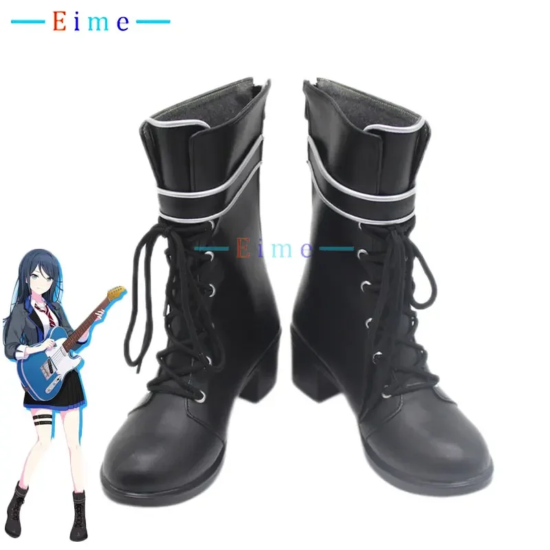 

Обувь для косплея HOSHINO ICHIKA, обувь для игры PJSK, обувь из искусственной кожи, карнавальные ботинки на Хэллоуин, реквизит для косплея, изготовленный на заказ