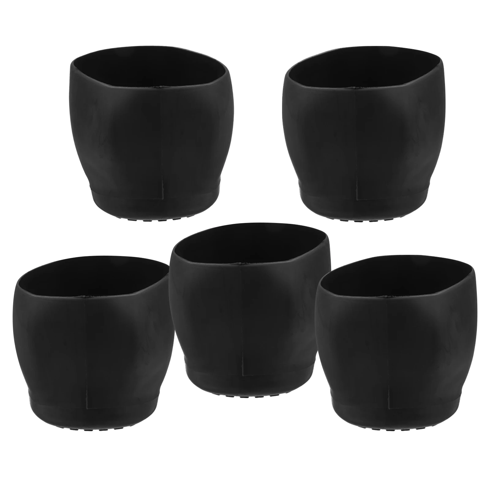 

5Pcs Chair Feet Caps Plastic Furniture Leg Pads Durable Material Floor Scratches Prevention Quiet Glide Home Office Use