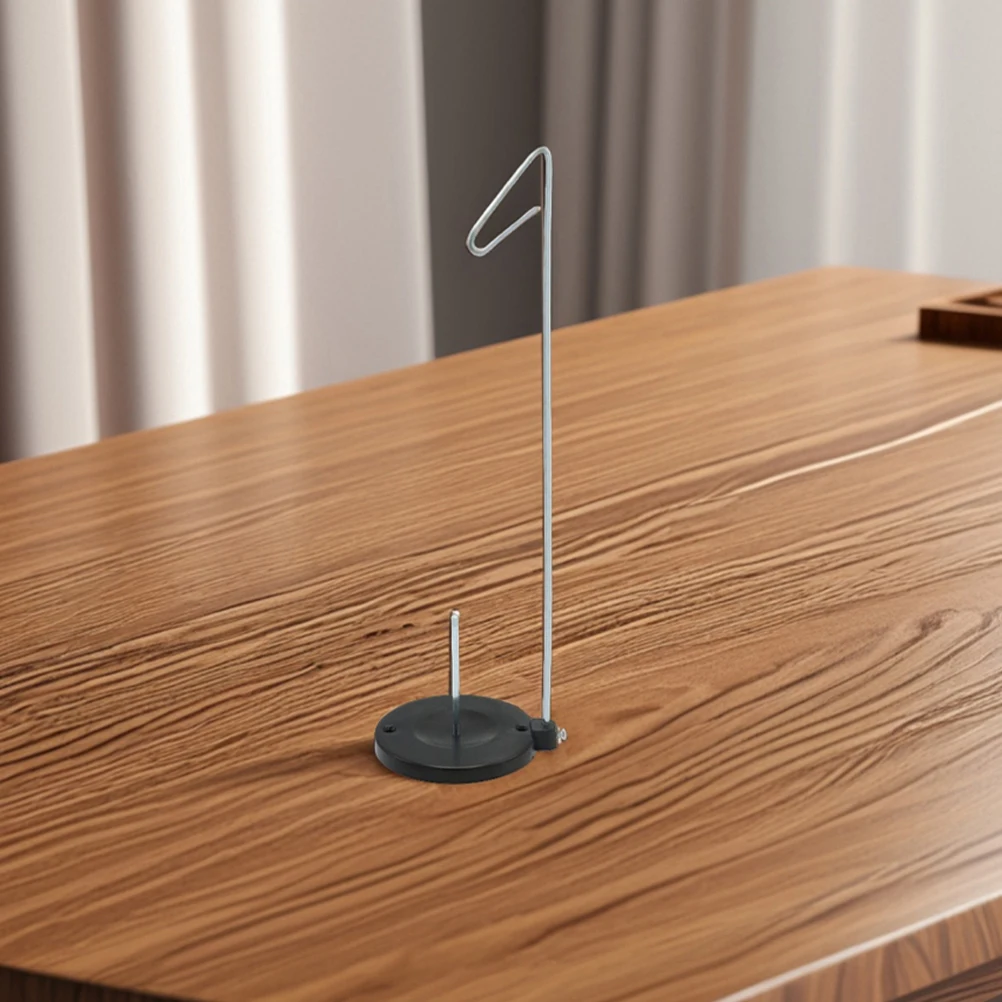 حامل خيط الخياطة المنزلية حامل بكرة واحدة كبير مخروطي غزل رف التخزين المنظم جزء بكرة المنظمة