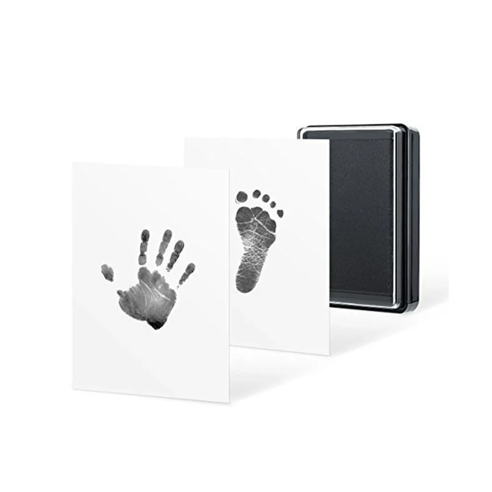 Handprint Footprint Imprint Kit Baby Souvenirs Casting Newborn Footprint inkpad Environmental-friendly Baby Care Non-Toxic Baby