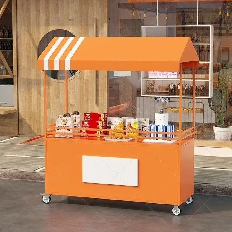 

Outdoor Market Night Market Stall Car Mobile Promotion Display Platform European Outdoor Float Car