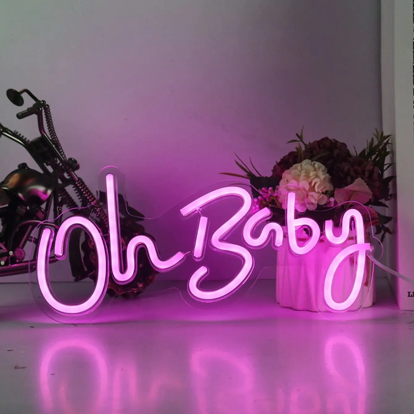 

Chi-buy светодиодный неоновый о детский неоновый свет с питанием от USB, ночник, 3D настенное искусство, декор для спальни, гостиной, лампы, знаки