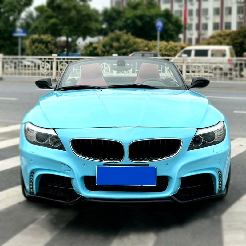 Suitable for 09-15 BMW Z4 E89 Modified Wolf Flame Style Full Body Kit M2C Thunder Big Mouth Front and Rear Bumper Exhaust Grille